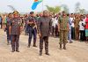 Sankuru: présentation officielle de Jules Lodi aux forces de défense et de sécurité à Lusambo