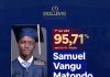 De Kinshasa à Grenoble : Samuel Vangu Matondo, l’excellence congolaise au sommet