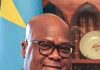 Mbujimayi : le Président Félix-Antoine Tshisekedi accueilli en liesse pour sa sixième arrivée au Kasaï Oriental