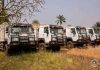 Lomami : un camion Howo incendié à Kamanda Kadile