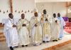BUNIA : le Diocèse célèbre 4 ordinations et 7 jubilés de 25 ans