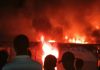 Kananga : un violent incendie consume une pharmacie au marché Salongo